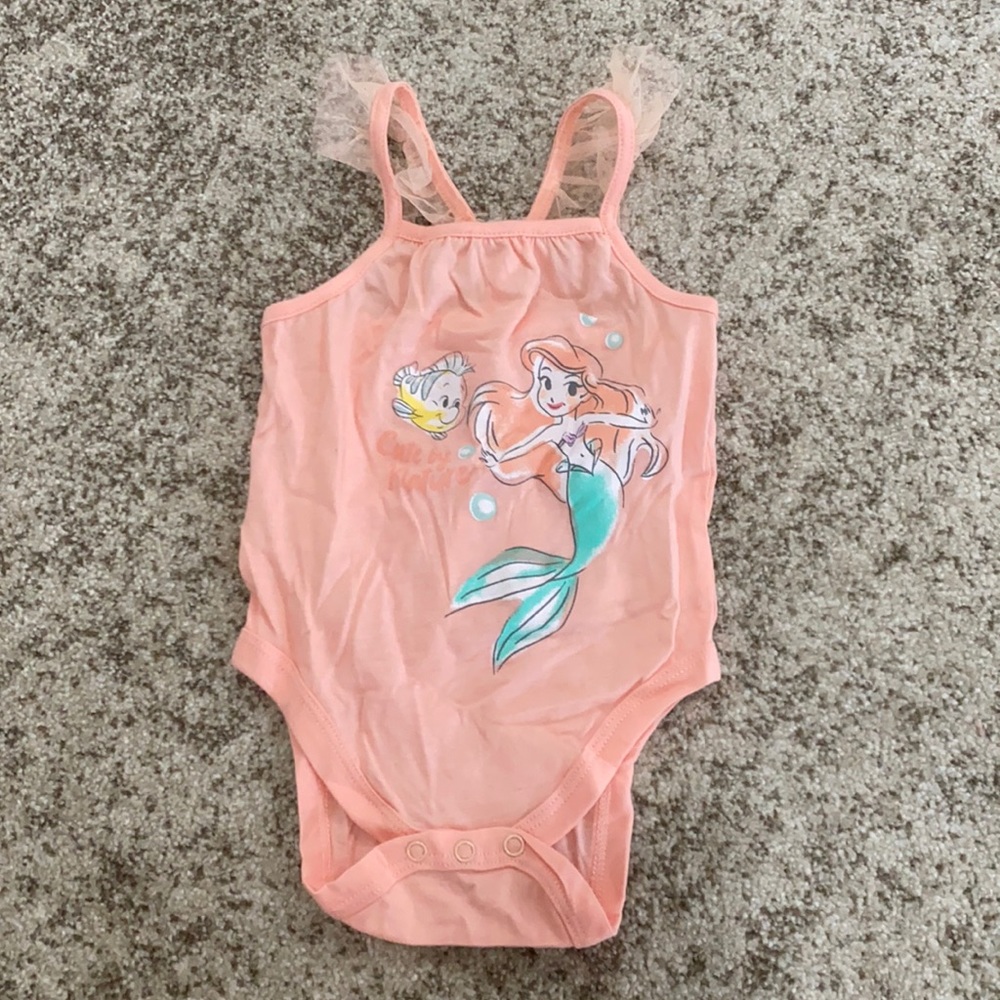 Disney Little Mermaid Onesie with Toole Size 18M
